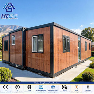 Hurricane Proof 150km/h 20Ft 30Ft Prefab Expandable Container House